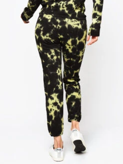 Monrow Vintage Sweats With Black Out Tie Dye -Clothing Line Store HB006 203 CITRONalt2