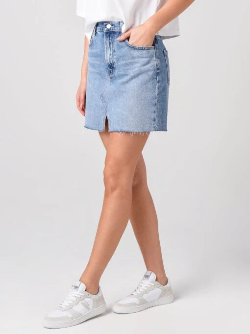 J Brand Women's Jules High-Rise Stretch Denim Skirt -Clothing Line Store