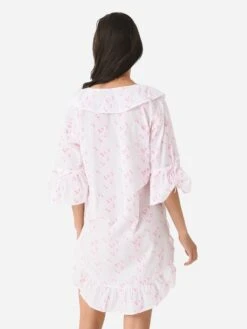 Lenora Women's Lily Nightshirt -Clothing Line Store LILYNIGHTSHIRTxPINKxAlt3 98144504