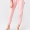 LoveShackFancy Women's Amita Pant -Clothing Line Store LK111 886xTUSCANYPINKxPrimary 46205371