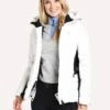 Kjus Women's Duana Jacket -Clothing Line Store LS15 G06 WHITE BLACK