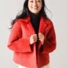 Velvet Women's Lucilla Coat -Clothing Line Store LUCILLA04xTOMATOxPrimary 20202141