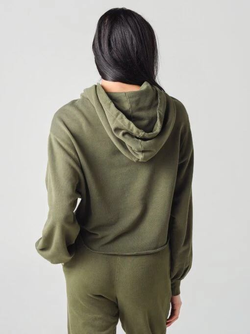 Frame Women's Crop Easy Hoodie -Clothing Line Store