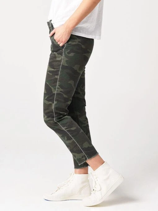 Sundry Women's Camo N60 Classic Straight Trouser -Clothing Line Store N8