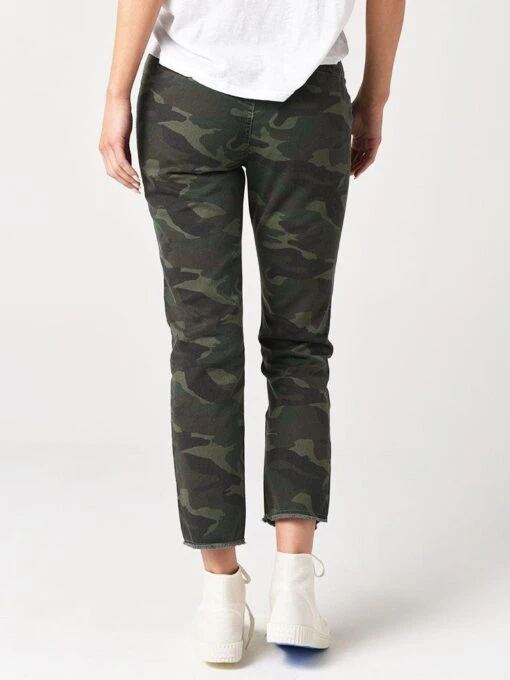 Sundry Women's Camo N60 Classic Straight Trouser -Clothing Line Store N8