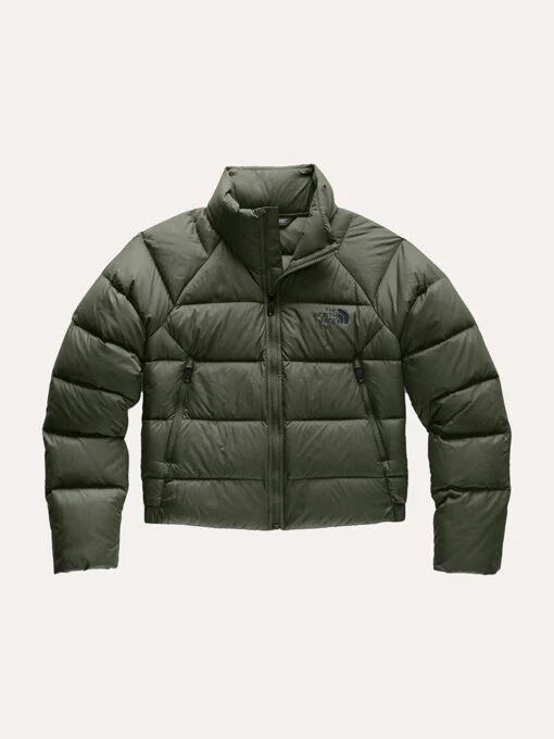 The North Face Women's Hyalite Down Jacket -Clothing Line Store NF0A3Y4S 21LNEWTAUPEGREENalt2