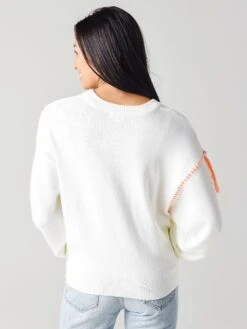 525 Women's Chill Pullover -Clothing Line Store NY5 WR20S011xBLEACHWHITEMULTIxAlt2 21840178