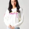 525 Women's Chill Pullover -Clothing Line Store NY5 WR20S011xBLEACHWHITEMULTIxPrimary 21840098