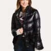 Herno Nylon Short Jacket With Big Faux Fur Pockets -Clothing Line Store P11018D 12017 9300BLACK