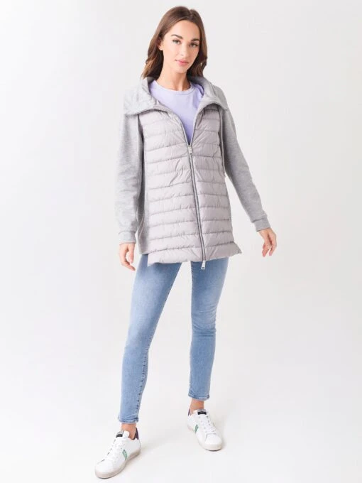 Herno Women's Woven Half Coat -Clothing Line Store