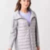 Herno Women's Woven Half Coat -Clothing Line Store PC0075DxPERLAxPrimary 33436046