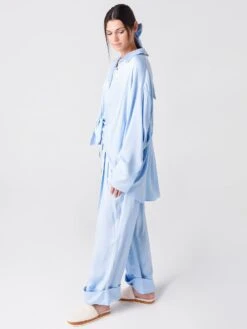 Sleeper Women's Sizeless Viscose Pajama Set -Clothing Line Store PF2110PxBLUExAlt2 39051325