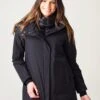 Herno Women's Laminar 2-Layer A-Shape Jacket -Clothing Line Store PI081DLx9300BLACKxPrimary 17276087