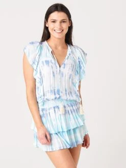 Cool Change Women's Quinn Tunic Tie-Dye Cover-Up Dress -Clothing Line Store QUTIExPOOLCOBALTxPrimary 31725968 d601110c c445 4e0b 9417 3c96f31d7d5a