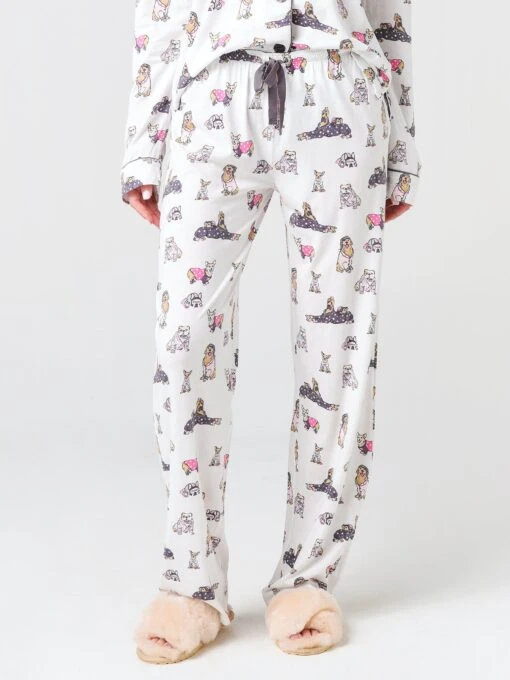 P.J. Salvage Printed Pajama Set With Mask -Clothing Line Store