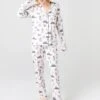 P.J. Salvage Printed Pajama Set With Mask -Clothing Line Store RSPYPJPJxIVORYxPrimary