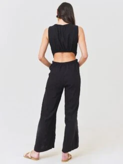 Velvet Women's Vivi Jumpsuit -Clothing Line Store VIVI05xBLACKxAlt2 67456898