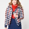 Perfect Moment Women's Queenie Jacket -Clothing Line Store W19W006 HOUNSTOOTH 86585cf0 d7b2 4b62 9289 9ceea8b25ed1