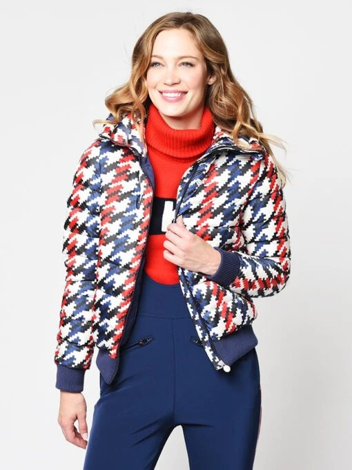 Perfect Moment Women's Queenie Jacket -Clothing Line Store W19W006 HOUNSTOOTH 86585cf0 d7b2 4b62 9289 9ceea8b25ed1