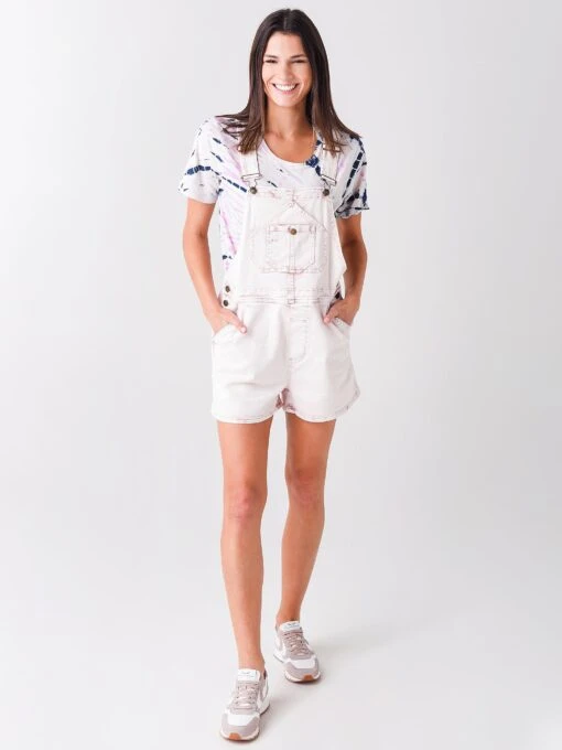 Faherty Brand Women's Mechanic Short Overall -Clothing Line Store