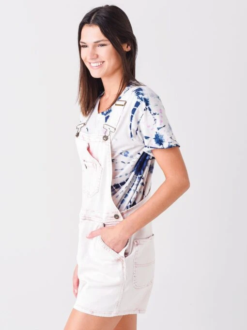 Faherty Brand Women's Mechanic Short Overall -Clothing Line Store