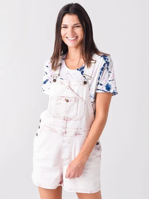 Faherty Brand Women's Mechanic Short Overall -Clothing Line Store