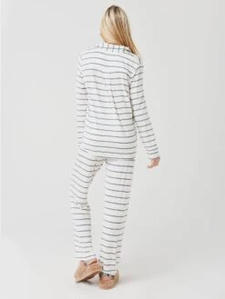 Z Supply Women's Softest Stripe Pajama Set -Clothing Line Store ZLZ214612xVANILLAICExAlt1 55621680