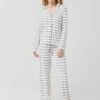 Z Supply Women's Softest Stripe Pajama Set -Clothing Line Store ZLZ214612xVANILLAICExPrimary 55621677