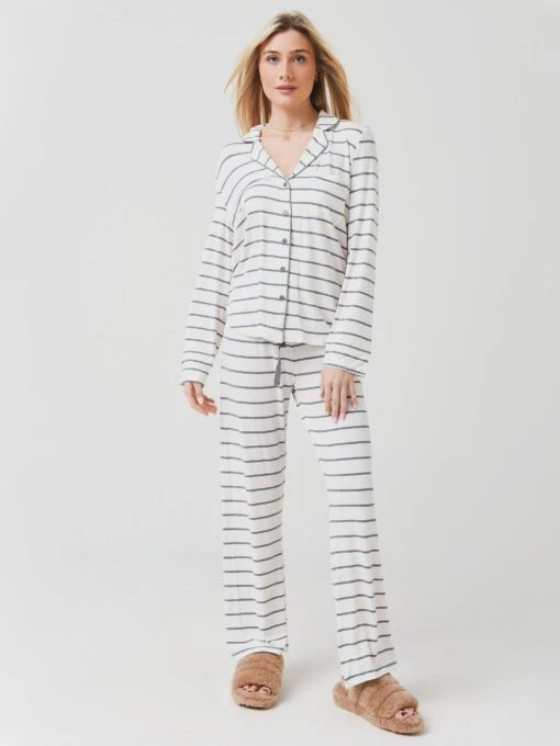 Z Supply Women's Softest Stripe Pajama Set -Clothing Line Store