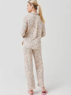 Z Supply Women's Softest Leopard Pajama Set -Clothing Line Store ZLZ214613xTANxAlt1 55623368