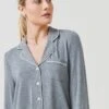 Z Supply Women's Softest Pajama Set -Clothing Line Store ZLZ214614xCHARCOALHEATHERxPrimary 55623401