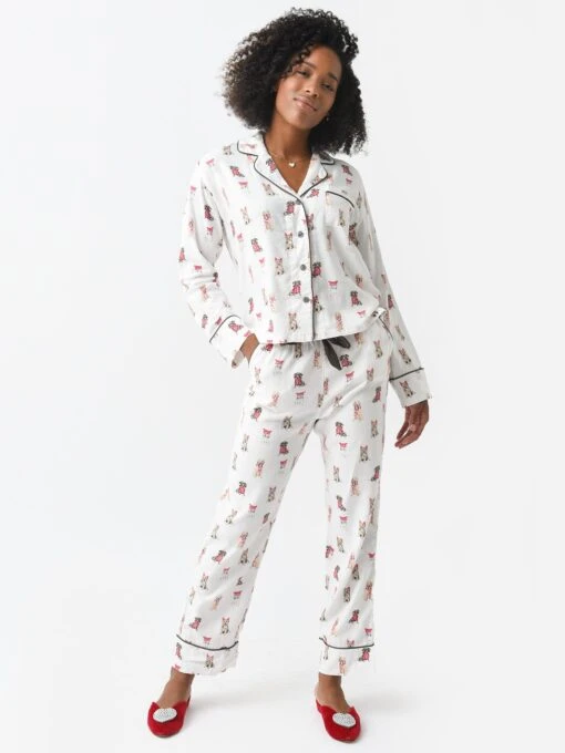 Z Supply Women's Sleep All Day Pup PJ Set -Clothing Line Store