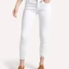 AGOLDE Sophie Crop Hi Rise Straight -Clothing Line Store a018b 1013 sanction white