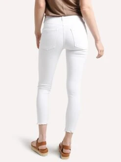 AGOLDE Sophie Crop Hi Rise Straight -Clothing Line Store a018b 1013 sanction white alt3