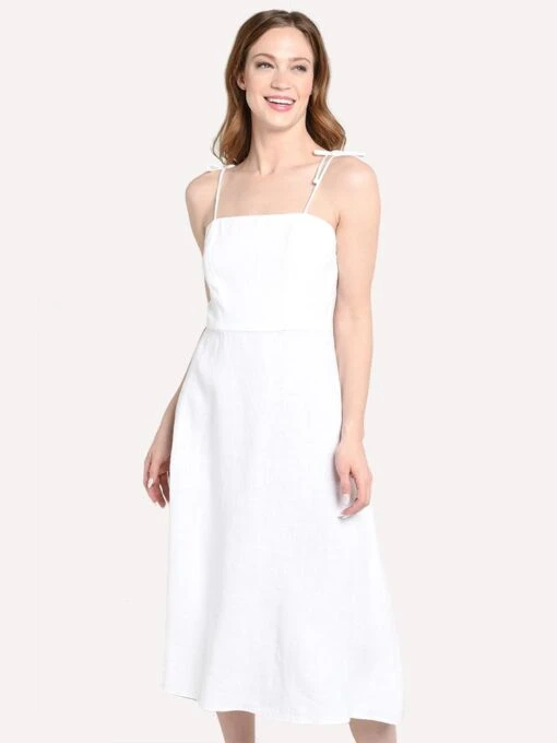 Honorine Sunny Dress -Clothing Line Store a19dl207 white