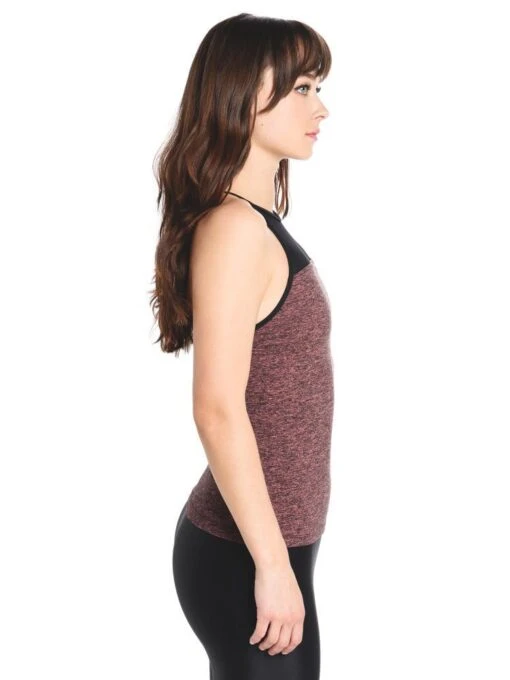 Koral Activewear Mover Tank -Clothing Line Store a224ss52 heathergreyrose blackalt1