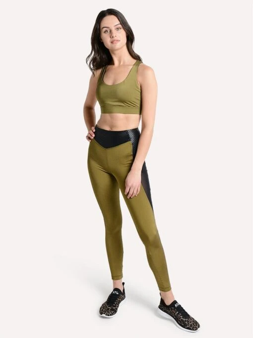 Koral Activewear Taint Shantung High Rise Legging -Clothing Line Store a2510hq11 amarelo blackalt3