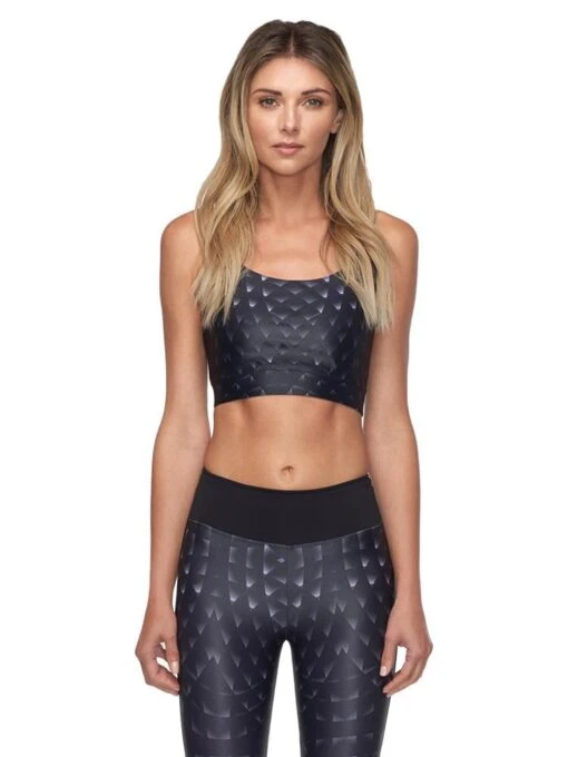 Koral Activewear Bespoke Bralette -Clothing Line Store a272s06 cybersnake black 102c6ec5 4e22 4b5f 8c75 91e7978d74c3