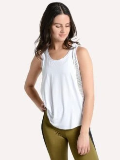 Koral Activewear Adriana Brisa Tank -Clothing Line Store a6378j75 whitealt1