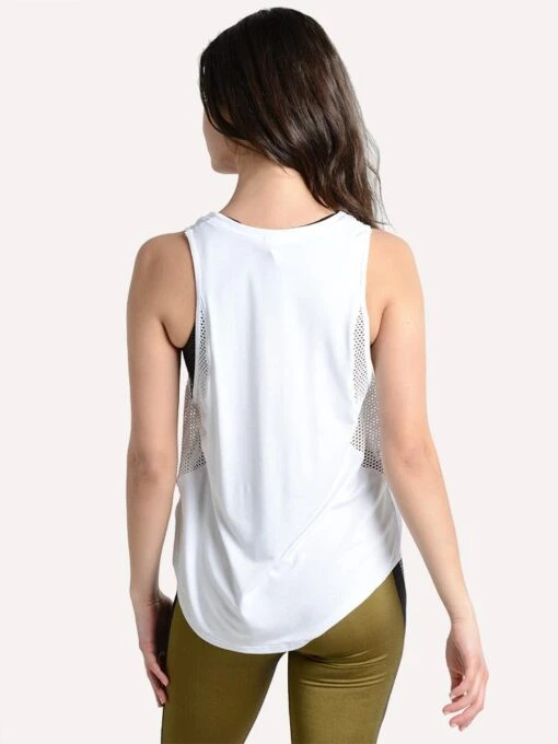 Koral Activewear Adriana Brisa Tank -Clothing Line Store a6378j75 whitealt2