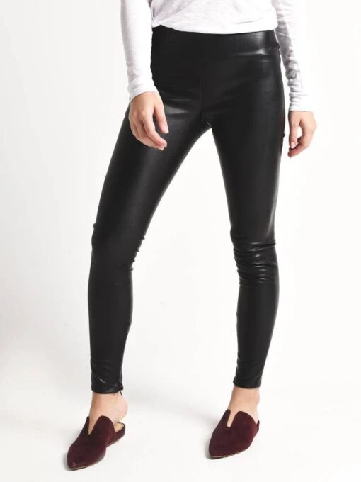 Velvet Berdine Faux Leather Leggings -Clothing Line Store berdine03 black 05fa193a 769c 4d9f 86a5 422ce0b6e28f