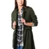 Cupcakes And Cashmere Tencel Jennisa Anorak -Clothing Line Store cg30977 jennisa armygreen 177409f4 b066 4962 a50d 301e43657c1f