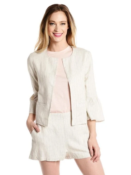 Cupcakes And Cashmere Aizzia Blazer -Clothing Line Store ci202536 ivory a4b373d4 b5af 4c21 b427 6be167ce22a5