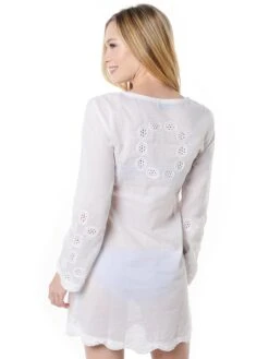 LeTarte Lace Cover Up -Clothing Line Store dly 9011 whitealt3