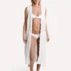 Dolce Vita White Cover Up -Clothing Line Store dvgb418c037 white