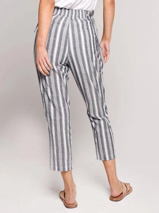 Everly Stripe Trousers -Clothing Line Store ep3786 navyalt2