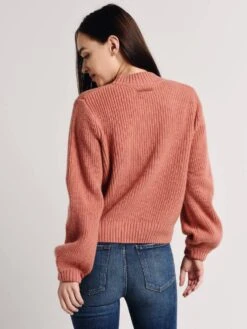 Trovata The Susan Mock Neck Sweater -Clothing Line Store fa18 w0950 23 rosealt3