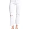 J Brand Women's Selena Mid Rise Crop Bootcut Raw Hem Jeans -Clothing Line Store jb000457 whitemercy 50daec21 2cc7 492f b869 c6b0c7c63cfa