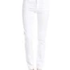 J Brand Women's Amelia Mid Rise Straight Jean -Clothing Line Store jb000483 blanc