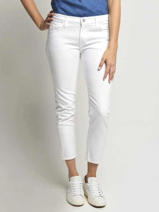 J Brand Sadey Slim Straight -Clothing Line Store jb001129 white 25105a32 1f58 4940 bb77 a11c3d871ebc